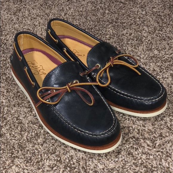 Sperry Gold Cup 15 M Navy Boat Shoes 